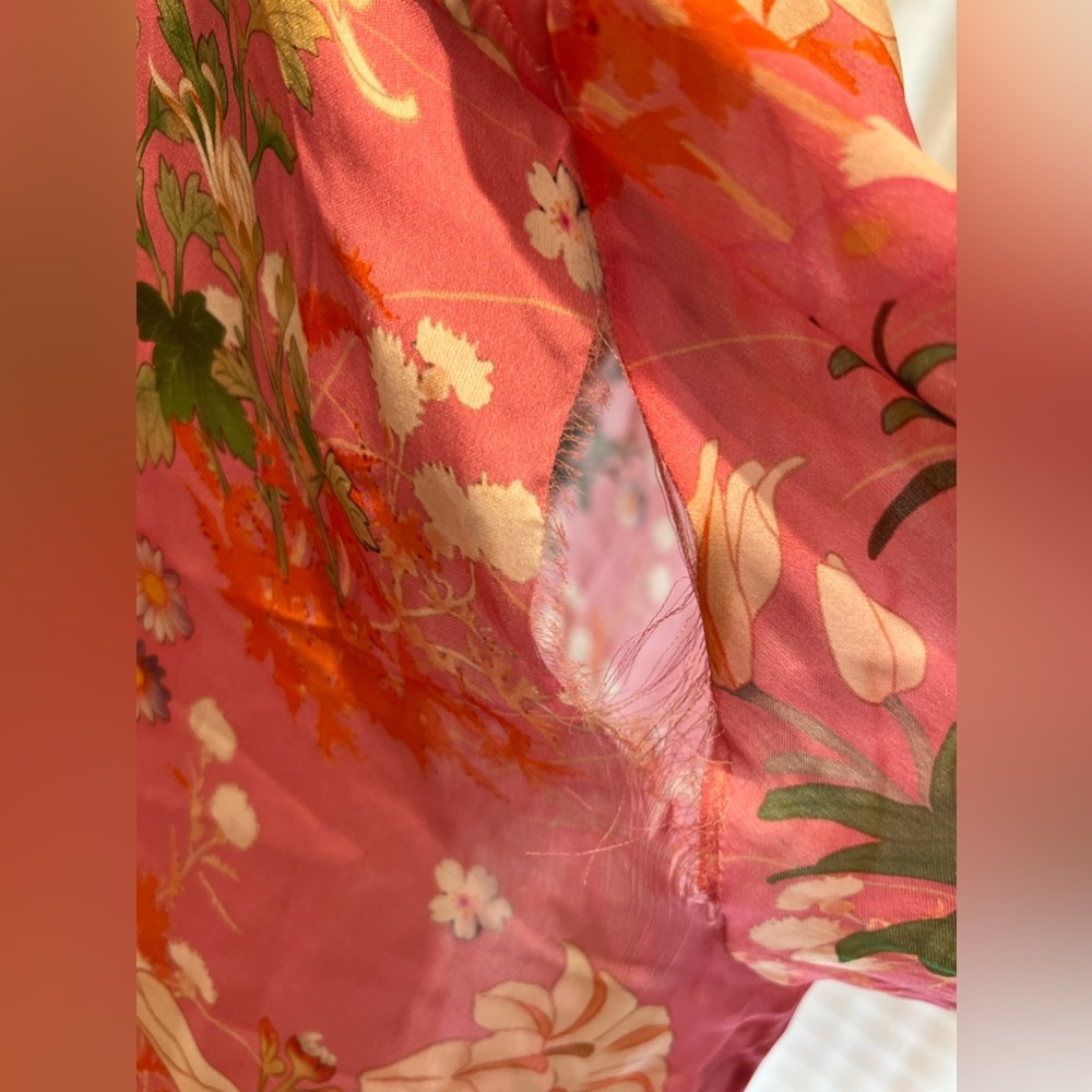 NWT $1680 Givenchy Floral Print Long Sleeve Shirt - Picture 6 of 16